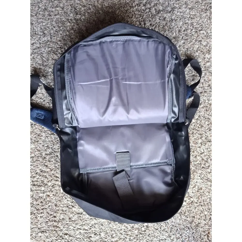 Rolls Royce Style Laptop Backpack Travel Business School Bag Black New TagsTít